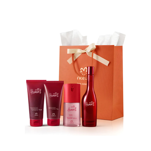 Kit Meu Primeiro Humor Natura Tradicional Clássico Feminino Original