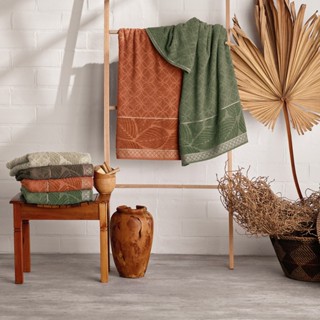 Kit/Jogo com 2 Toalhas de Banho Nativa 68 x 135cm 100% Algodão Extra Macia Appel em Oferta na Shopee