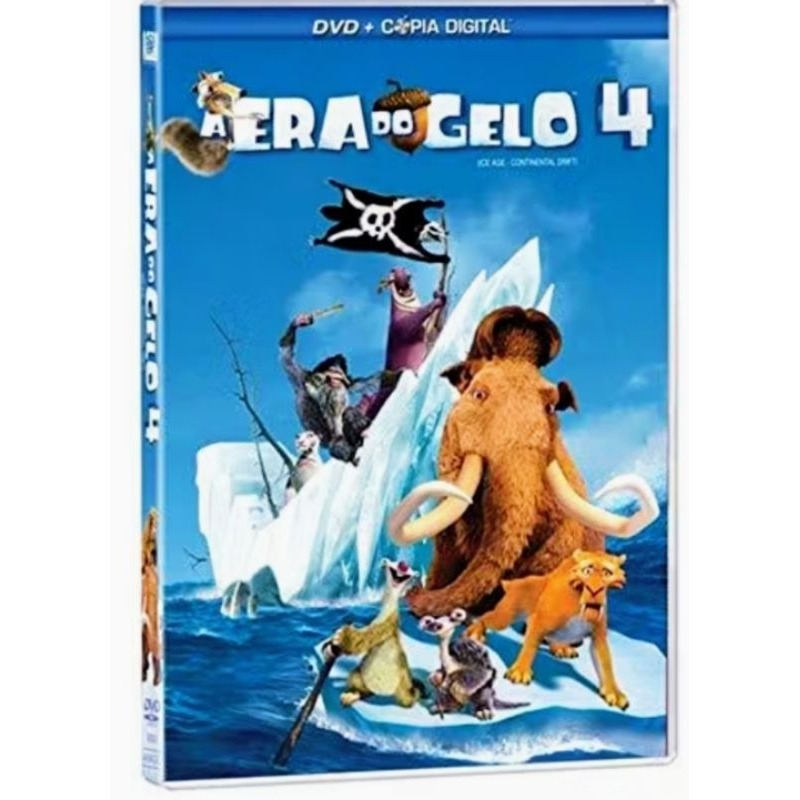 Dvd A Era Do Gelo 4 - Lacrado e Original (RARIDADE).