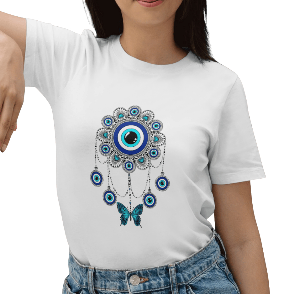 Camiseta Feminina Olho Grego Proteção