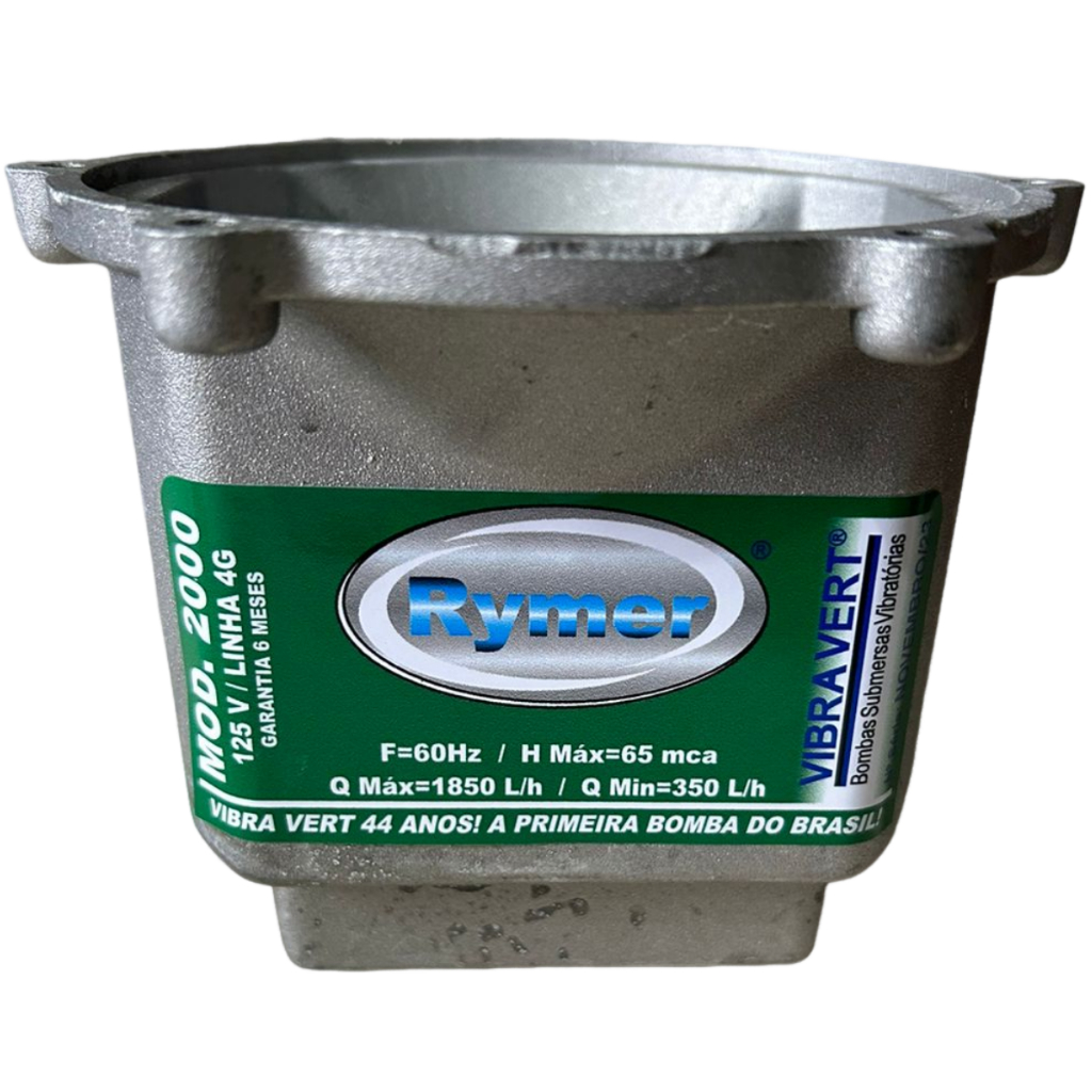 Caneca Para Bomba De Água Submersa Rymer 2000 127v em Oferta na Shopee