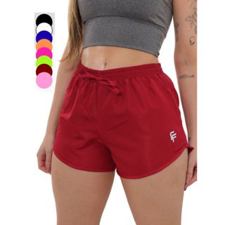 Shorts Tactel Feminino Moda Verão Praia Piscina Reveillon em Oferta na Shopee