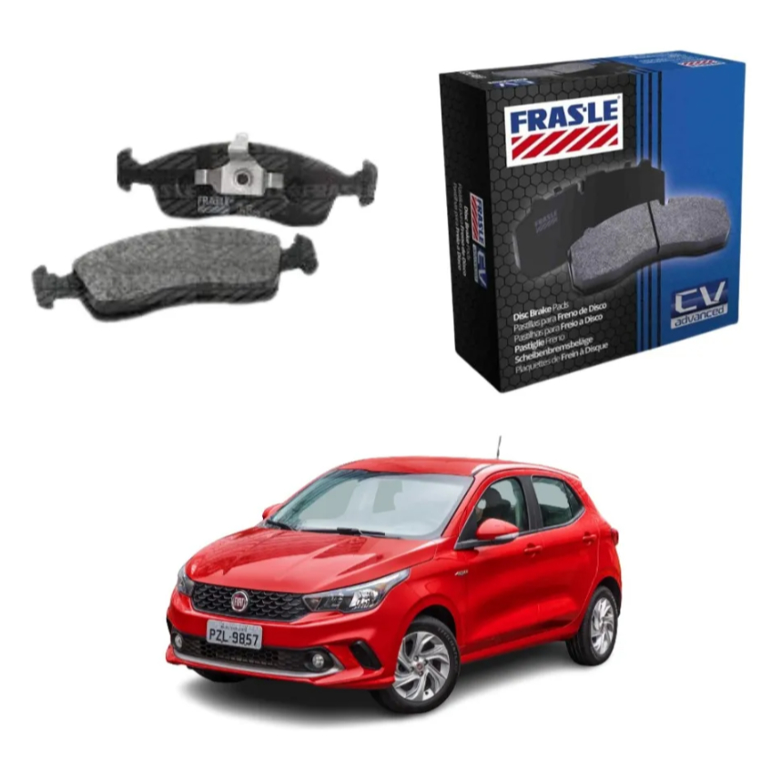 Pastilhas De Freio Dianteiras Frasle Fiat Argo 1.0 18/