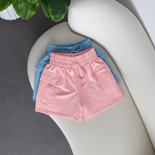 Kit 2 Peças Short Cargo Feminino Moletom Moletinho Shortinho Soltinho Confortável Algodão em Oferta na Shopee