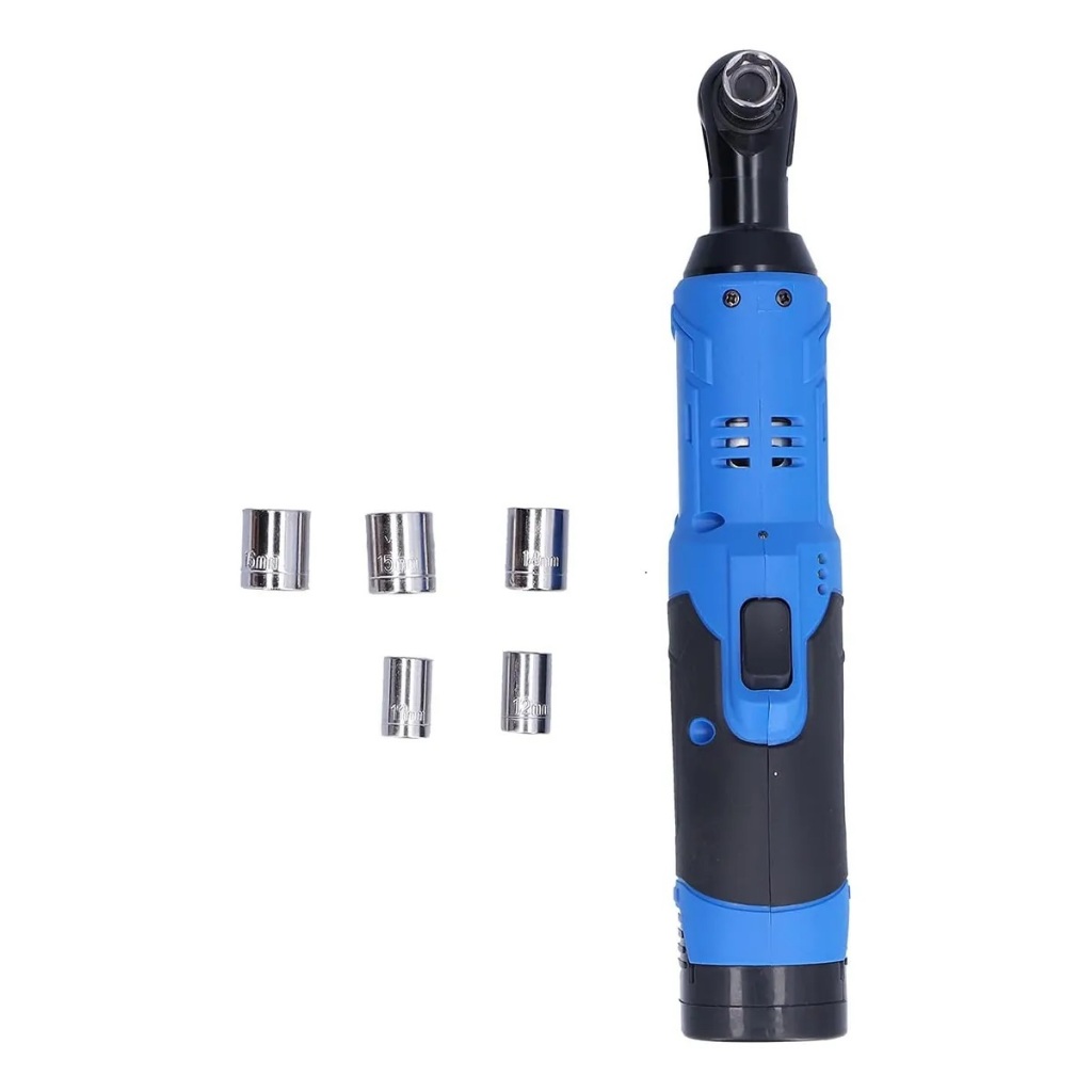 Ferramenta Chave Boca Catraca Elétrica 12v Parafusadeira Multicolor 90o
