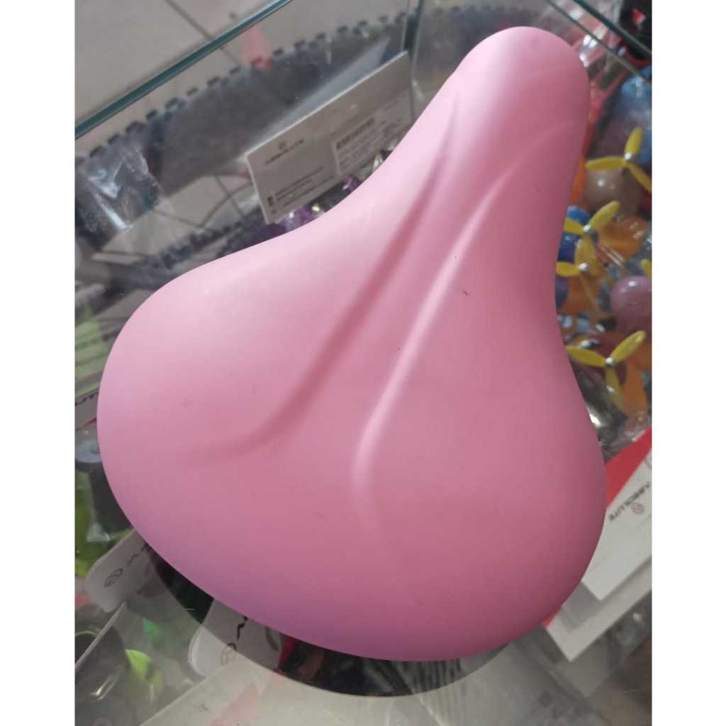 Selim Mirim Banco Rosa Para Bicicleta Infantil Aro 12 16 20 Kalf