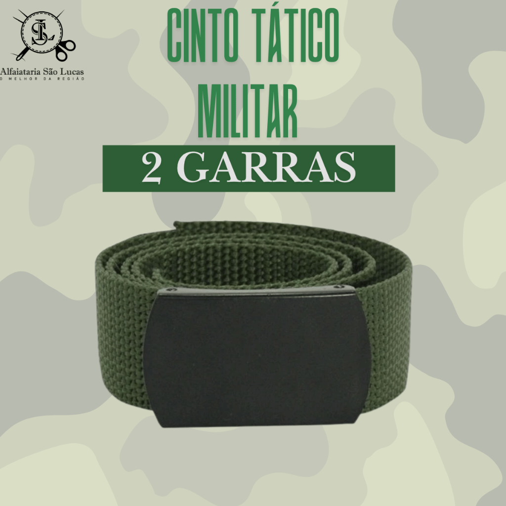 Cinto Tático Verde Militar - Comprar com Melhor Preço em Cintos