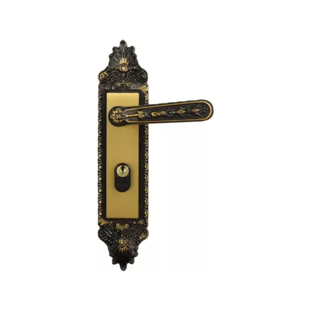 Fechadura MGM Externa Colonial Alavanca Faca Broca 40mm em Oferta na Shopee