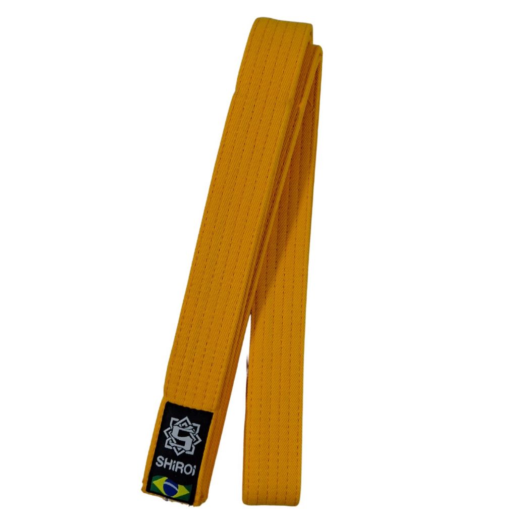 Faixa Karate Judo Taekwondo Artes Marciais Padrão Shiroi - Cores Diversas