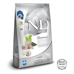 Ração Nd White Cães Adultos Medium/max Merluza 7kg