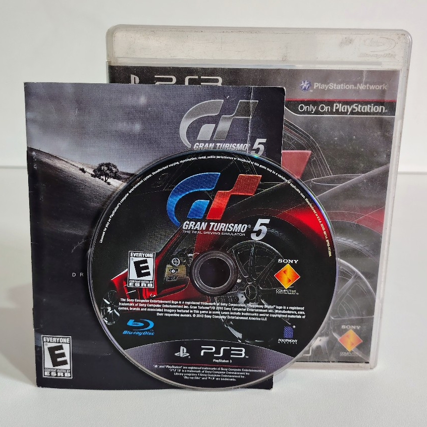 Jogo Gran Turismo 5 GT5 Original Playstation 3 PS3 Mídia Física Corrida