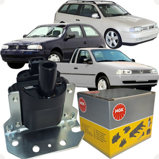 Bobina de Ignição Gol Saveiro Parati AP Mi 2 pinos 1.0 1.6 1.8 2.0 8v 1997 a 2002 em Oferta na Shopee