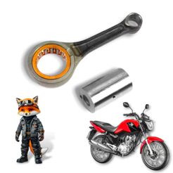 BIELA COMPLETA HONDA CG 150 TITAN FAN BROS 150 TODOS OS ANOS