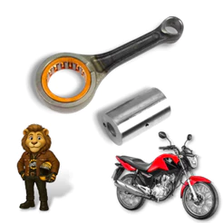 BIELA COMPLETA HONDA CG 150 TITAN FAN BROS 150 TODOS OS ANOS