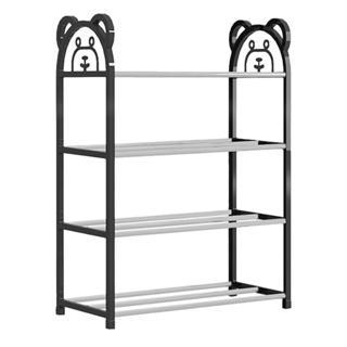 Sapateira 4 Andares Urso Preta Organizador De Calçados em Oferta na Shopee