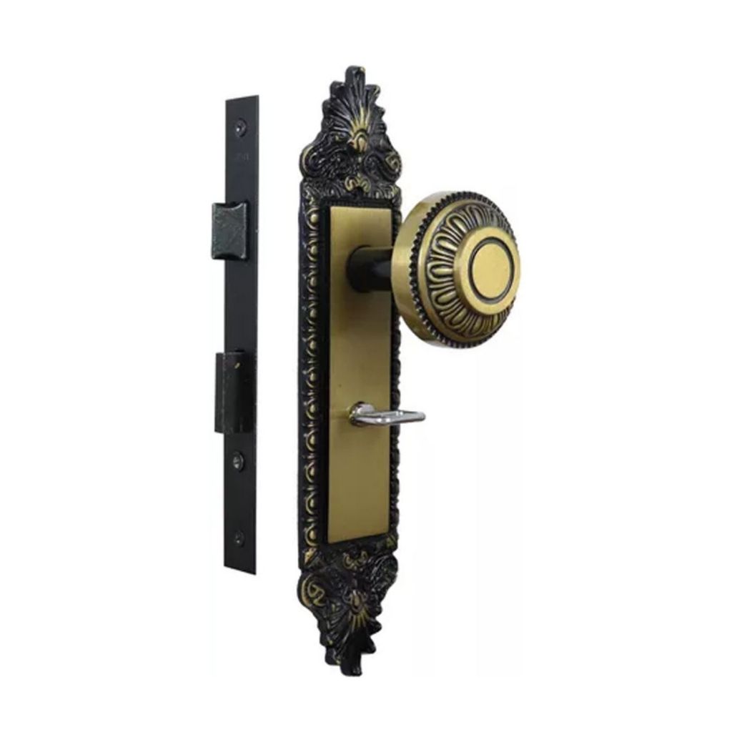 Fechadura Colonial Para Porta De Banheiro Bola - Mgm - Bola em Oferta na Shopee