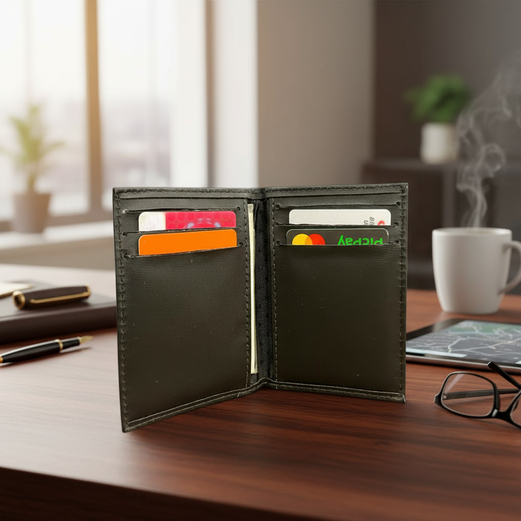Carteira Porta Até 6 Cartões Cédulas Documentos Diversos Compartimentos em Oferta na Shopee