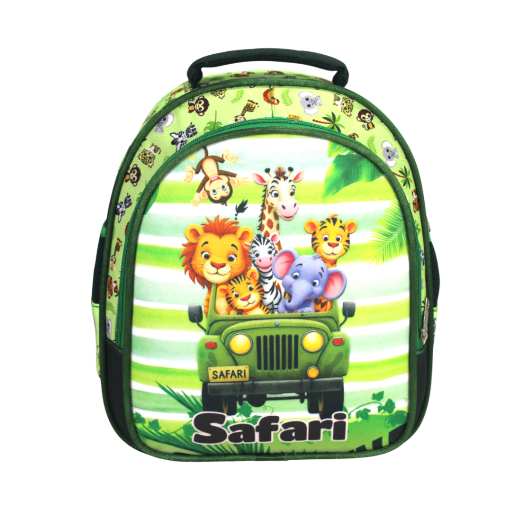 Mochila| Bolsa| Lancheira Térmica Animais Safari De Costas Tam P em Oferta na Shopee