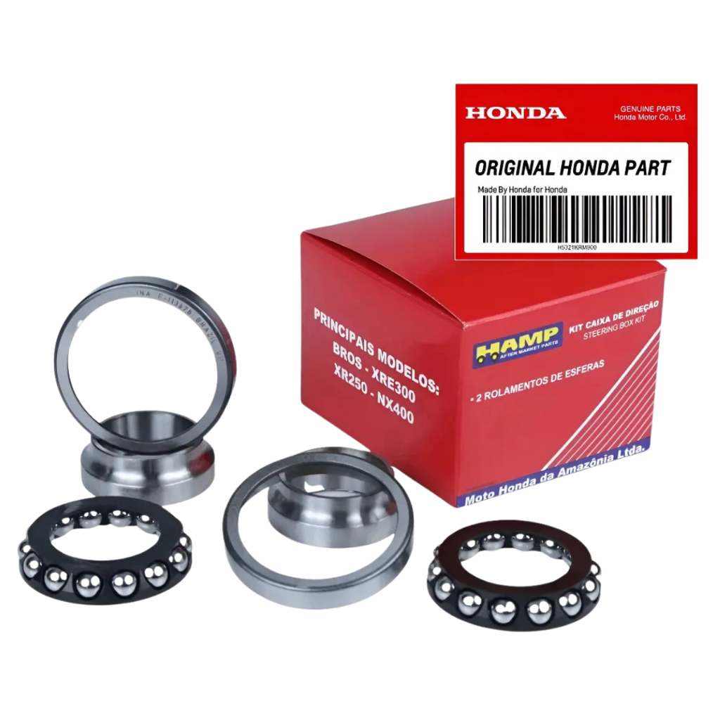 Kit Caixa De Direção Honda Titan Fan Cg 125 150 160 Original Hamp