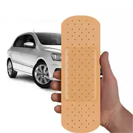 Adesivo Band-aid Fake Gigante Curativo Carro Humor Divertido Realista