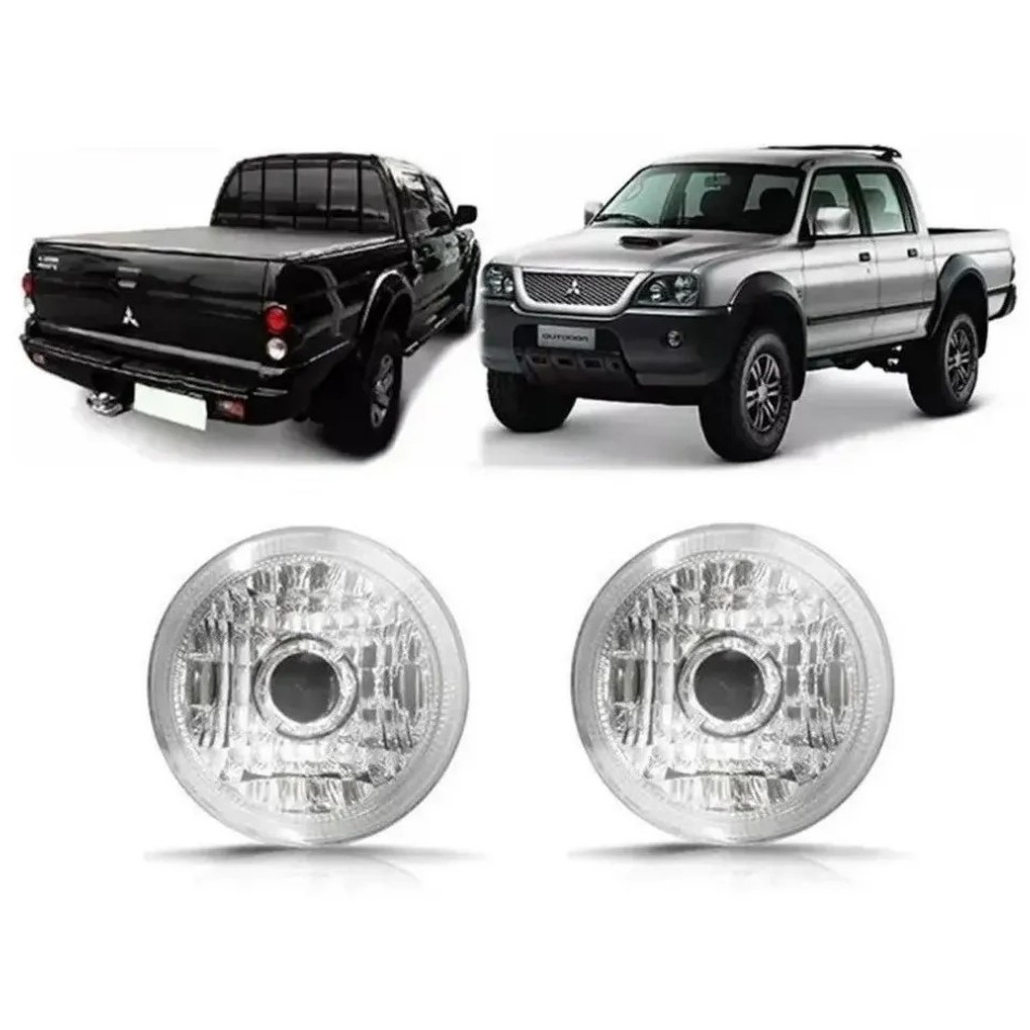 Lanterna Dianteira Parachoque Mitsubishi L200 2004 A 2012 em Oferta na Shopee