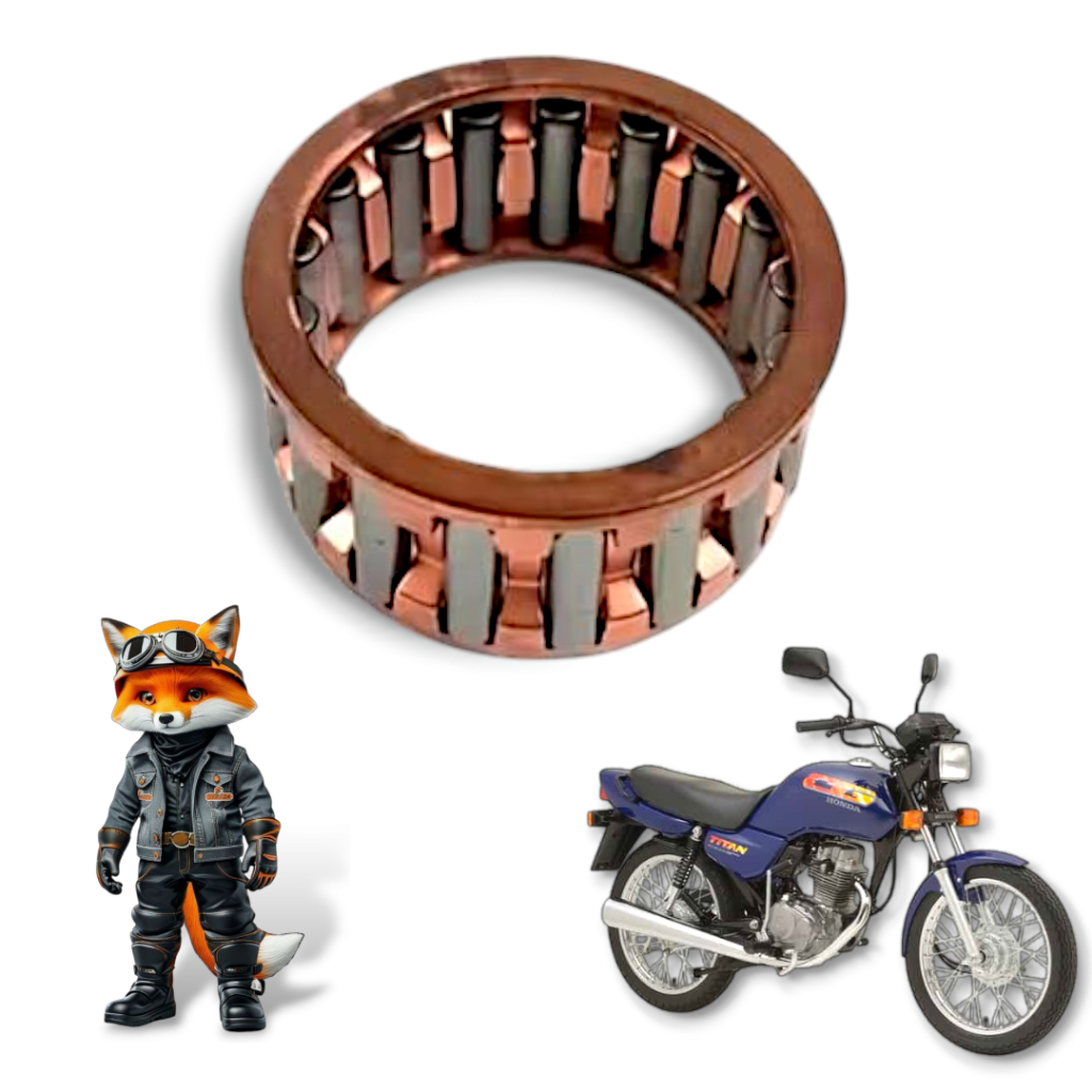BIELA HONDA TITAN 125 00-01 / CG 125 95-99 / CBX 200 STRADA — imagem 2 de 2