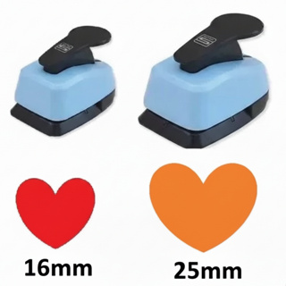 Kit Cortador Furador Eva Papel Coração - 16mm 25mm em Oferta na Shopee