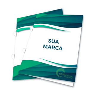 Pastas Personalizadas 50 Unidades Laminadas Promoção em Oferta na Shopee