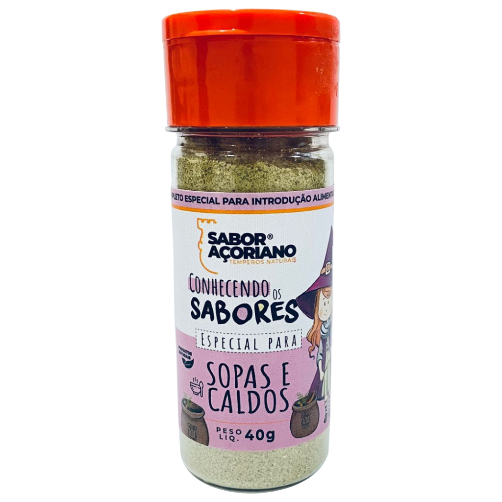 Tempero Natural para Sopas e Caldos Introdução Alimentar Sem Sódio em Oferta na Shopee