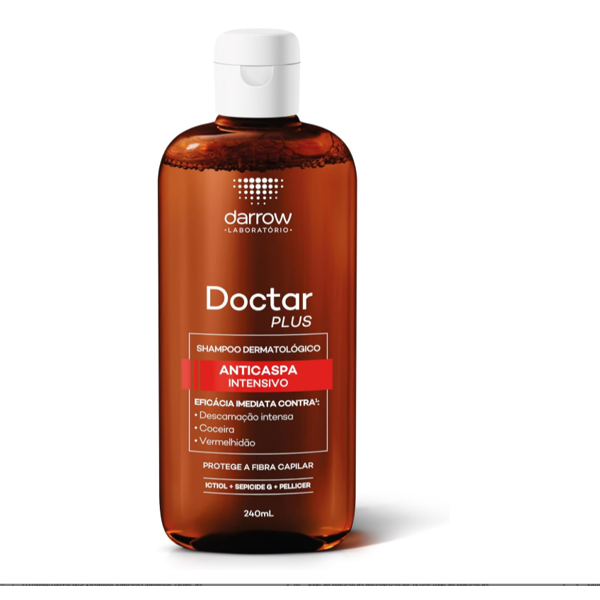 Darrow Doctar Plus Shampoo Dermatológico Anticaspa Intensivo