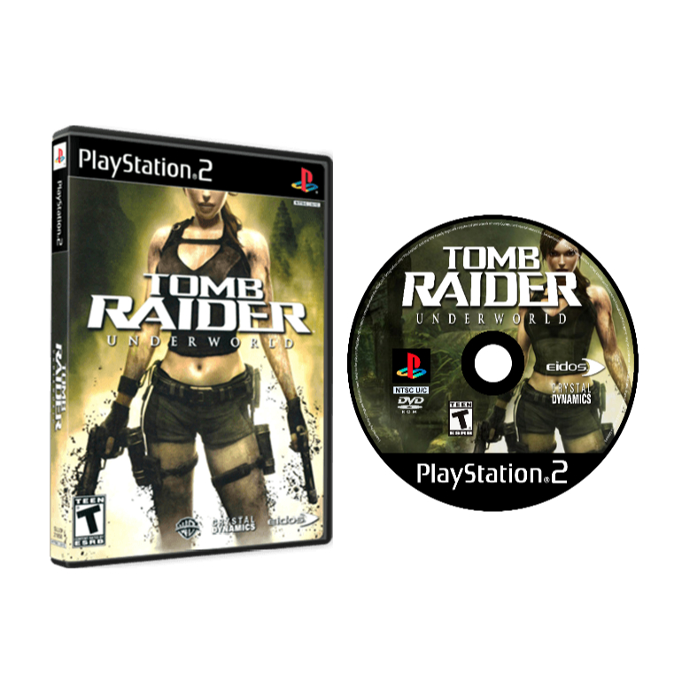 Jogo Tomb Raider Underworld Para PS2 Playstation 2
