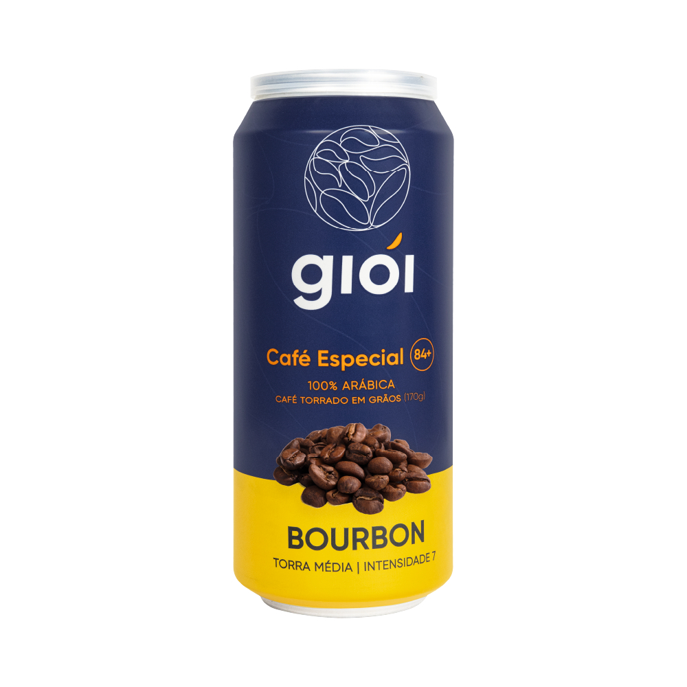 170g em Grãos Bourbon - Giói Café Especial, 100% Arábica, Torrado, 84+ em Oferta na Shopee
