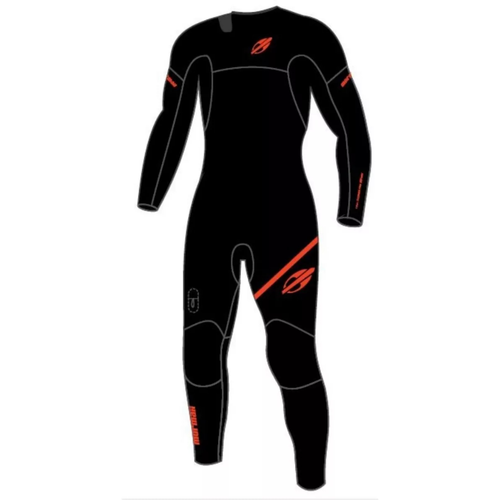 Long John neoprene surf Mormaii flexxxa pro 1mm manga longa