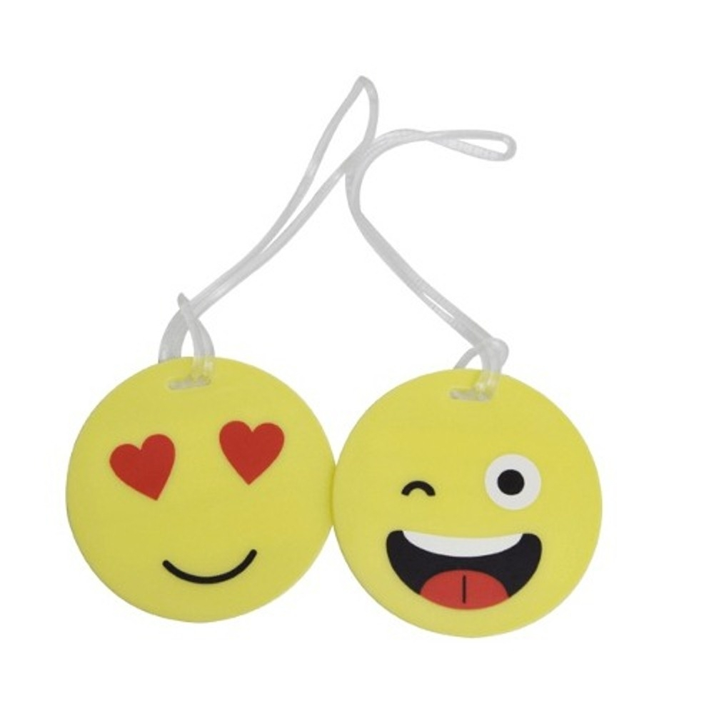Tag Identificador de bagagem smiles yins em Oferta na Shopee