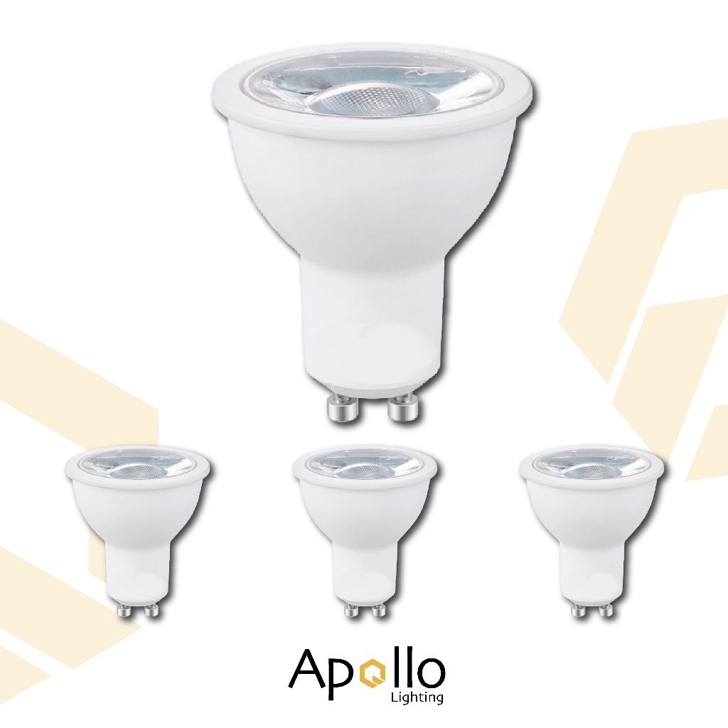 kit 2, 3 ou 4 Lâmpada Dicroica Led 7w Mr16 Gu10 Bivolt 3000k 4000k 6000k Para Spot