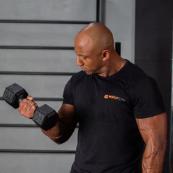 Halter Sextavado Pintado 1 ao 10 Kg Treino em Casa Musculação Academia Crossfit Funcional
