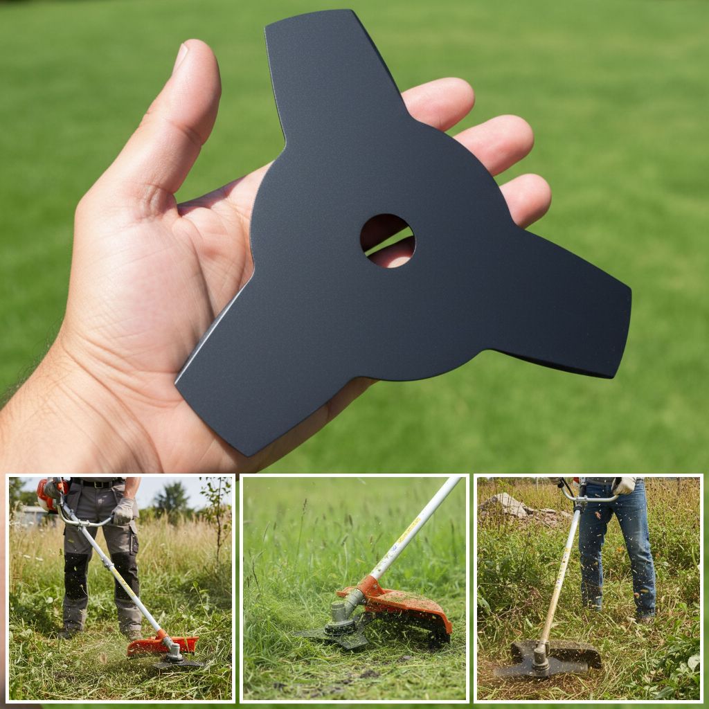 Lâmina 3 Pontas Para Roçadeiras e Aparador Furo 20mm Sthil Fs85, Fs80 Fs160 em Oferta na Shopee