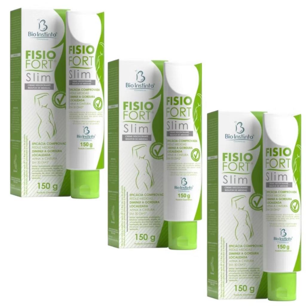 Fisiofort Slim Creme Redutor de Medidas150G - Bio Instinto