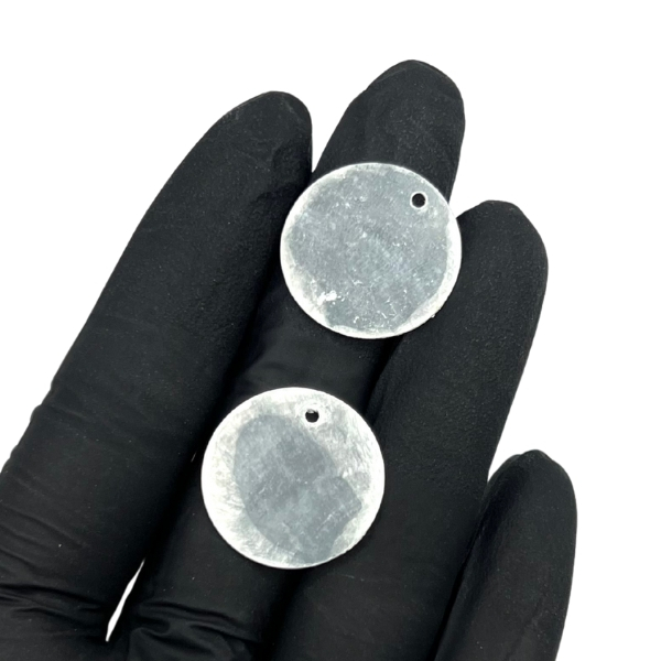 Pingente Madrepérola Natural Redonda 20mm — Kit 10 ou 20 Unidades Escama de Calcário para Artesanato em Oferta na Shopee