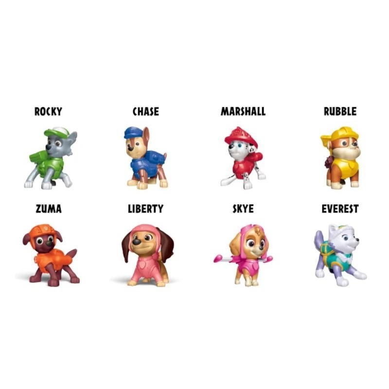 Coleção de brinquedos Kinder Ovo  Patrulha Canina /mini animais/ mini brinquedos/ mini cachorros