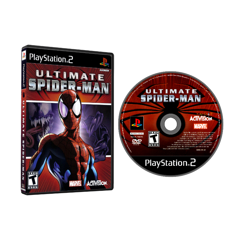 Jogo Ultimate Spider Man Para PS2 Playstation 2