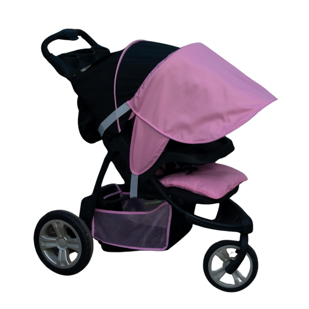 CAPOTA EXTENSORA PARA CARRINHO - ROSA BEBE