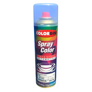 TINTA SPRAY AUTOMOTIVA COLORGIN VERNIZ RAPIDO 300ML em Oferta na Shopee