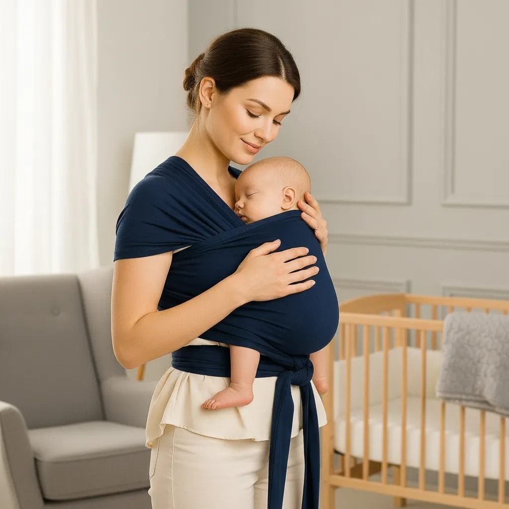 Wrap Baby Sling Mamãe Canguru em Algodão