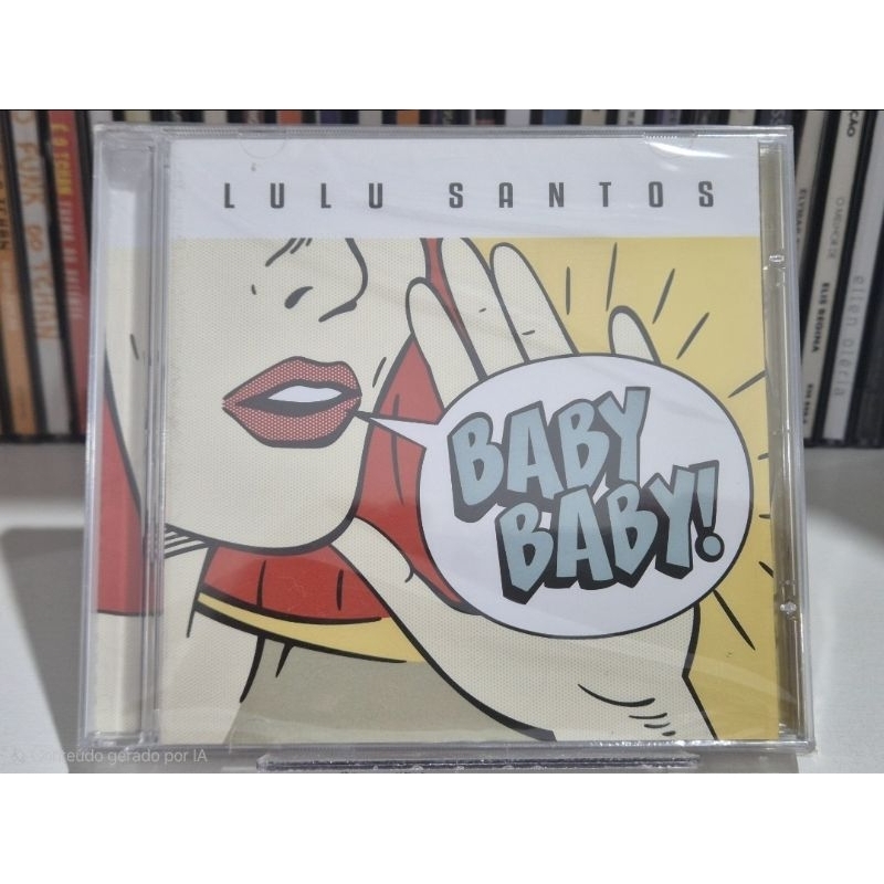 CD LULU SANTOS - BABY BABY - LACRADO DE FÁBRICA
