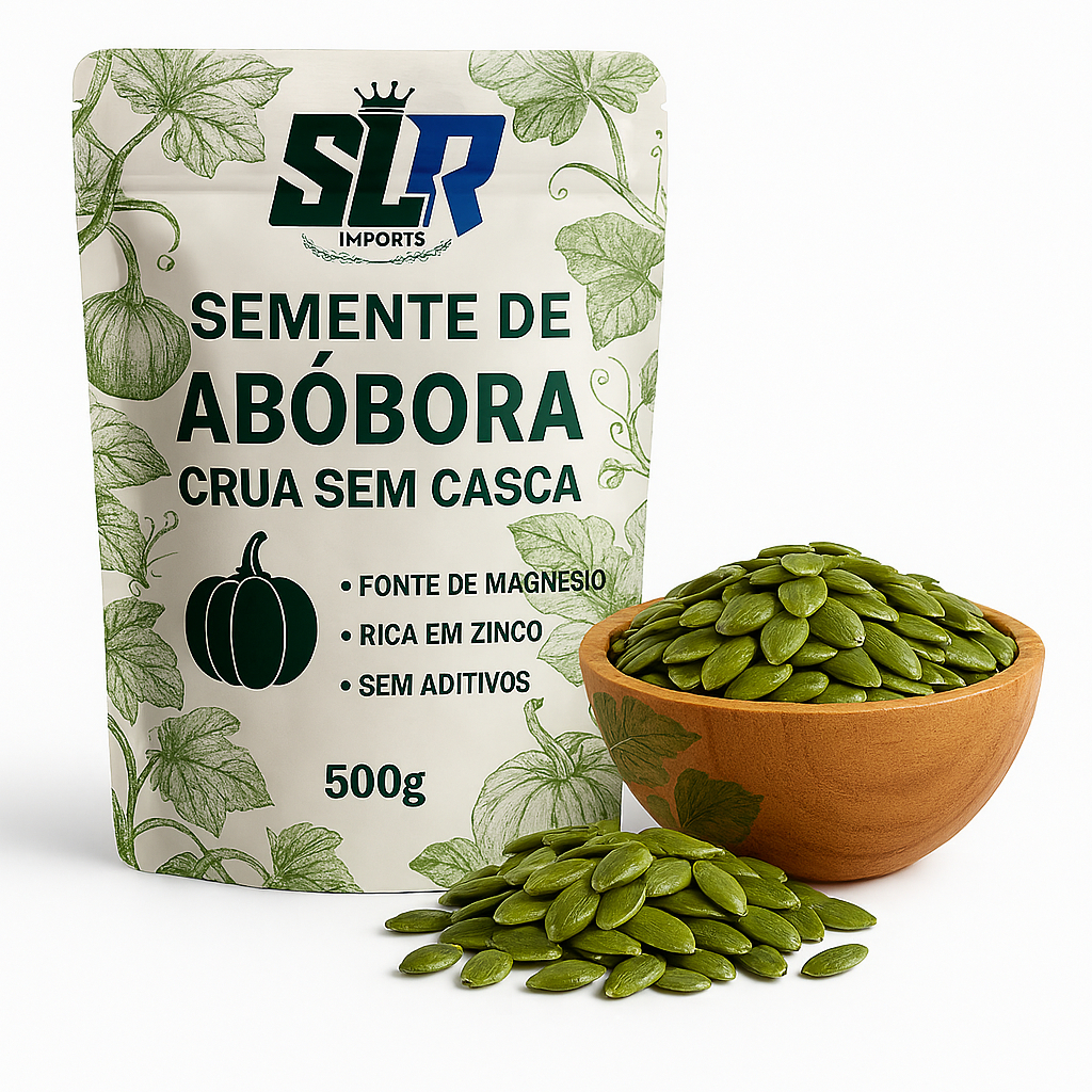 Semente de Abóbora Crua 500g 1Kg 100% Natural Premium em Oferta na Shopee