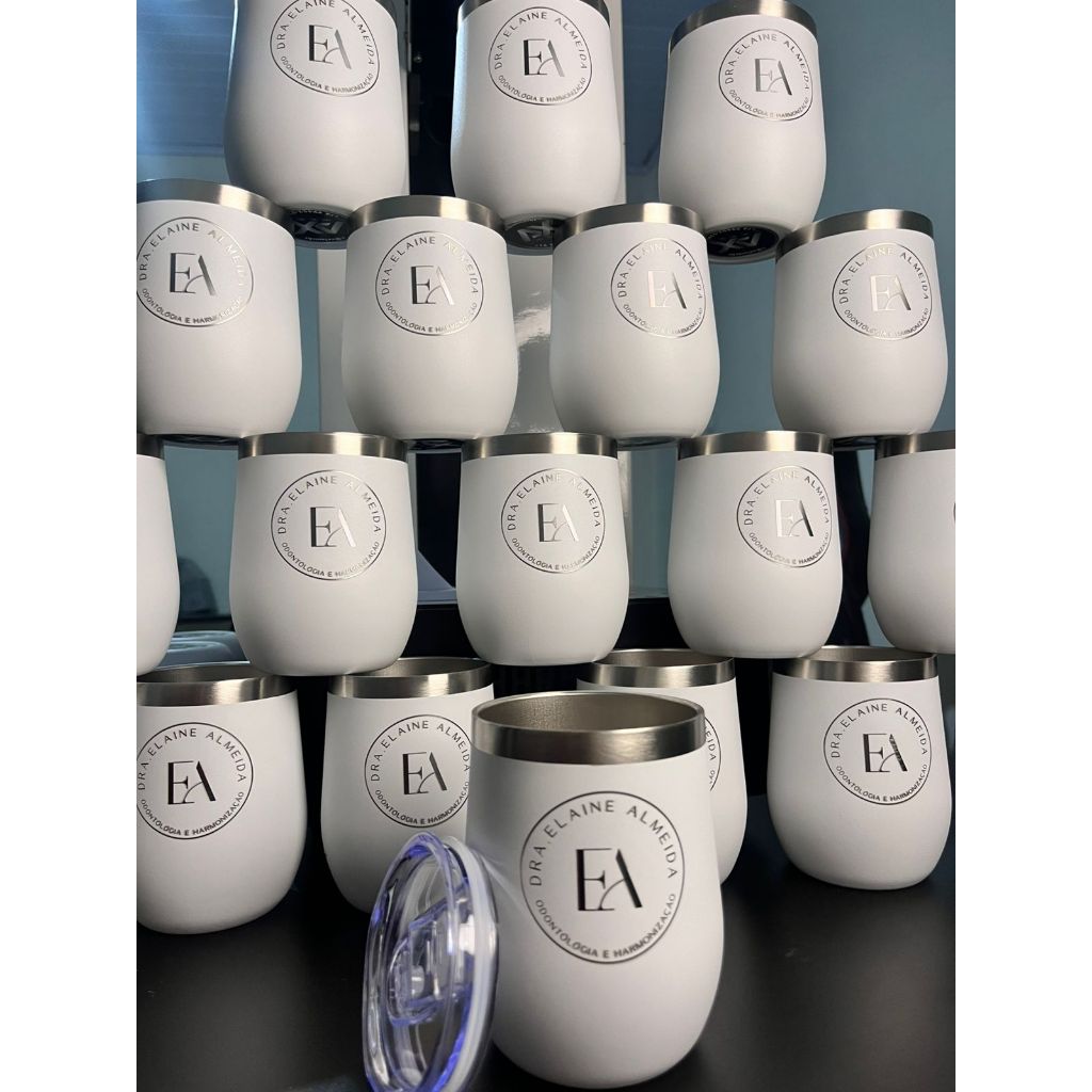100 Copo cuia 360ml personalizado