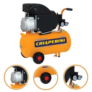 Motocompressor Ar Comprimido 7,6 Pés 21 Litros 2Hp Chiaperini 120 Libras Monofásico Portátil Pintura em Oferta na Shopee