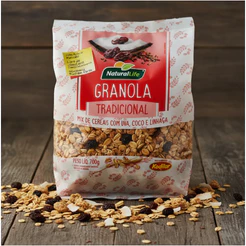 Granola Tradicional Mix De Cereais 300g Natural Life