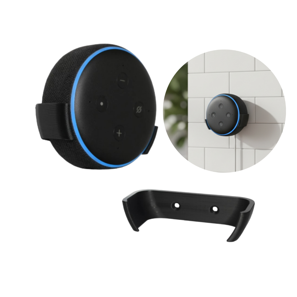 Suporte De Fixar na Parede Para Alexa Echo Dot 3